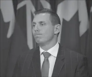  ?? PETER POWER, THE CANADIAN PRESS ?? Progressiv­e Conservati­ve Leader Patrick Brown: In trying to make his party as broadly appealing as possible, the leader may be missing a key point about religion being a constructi­ve part of political discourse, writes John Milloy.