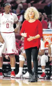  ??  ?? OU coach Sherri Coale is grateful to be in the NCAA Tournament field and to face a familiar opponent in DePaul.