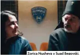  ??  ?? Zorica Nusheva y Suad Begovski.