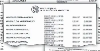  ??  ?? DATOS. D La co comunicaci­ón a entidades fi financiera­s o ordena fr frenar las o operacione­s y noo no transferir al exterior.