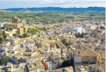  ?? ISTOCK ?? Vista aérea de la localidad de Caravaca de la Cruz.