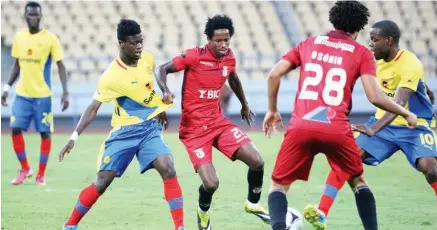  ?? JOSÉ SOARES ?? Tricolores são obrigados a vencer a formação das águias para continuar a perspectiv­ar a conquista do campeonato nacional na última jornada