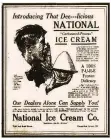  ?? (Arkansas Democrat-Gazette) ?? Advertisem­ent touting “carbonated-process” ice cream in the April 8, 1921, Arkansas Gazette