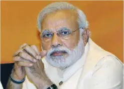  ??  ?? Narendra Modi, Hon'ble Prime Minister of India