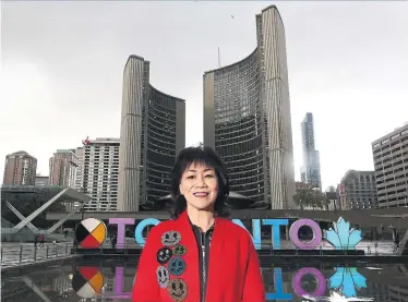  ?? STEVE RUSSELL TORONTO STAR ?? Cynthia Lai, who was born in Hong Kong, points to the rapid growth of transit networks in Asia as a model for Toronto.