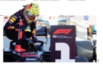  ??  ?? VERSTAPPEN. Gana en el Red Bull Ring por segunda vez.