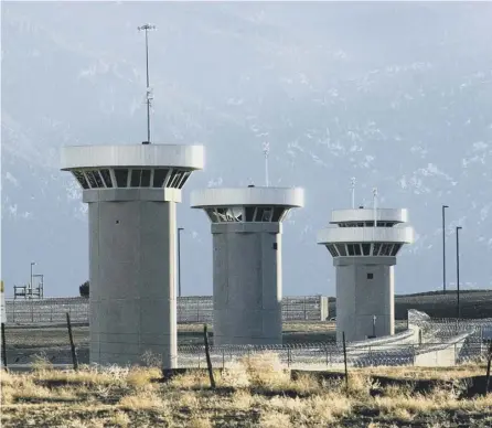  ?? PICTURE: THE PUEBLO CHIEFTAIN VIA AP ?? 0 Guard towers loom over the ‘Supermax’ maximum security federal prison in Colorado