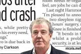  ??  ?? NEEDLED Jeremy Clarkson