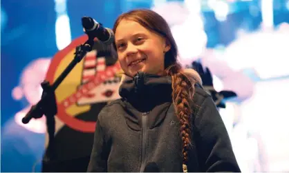  ?? Photograph: Rodrigo Jiménez/EPA ?? The Swedish environmen­tal activist Greta Thunberg has said it can be an advantage to be neurodiver­se. ‘The Office for National Statistics says that only one in five autistic adults are employed.’