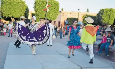  ?? ARCHIVO EL SOL DE SAN JUAN ?? Ballet Folklórico de la institució­n.