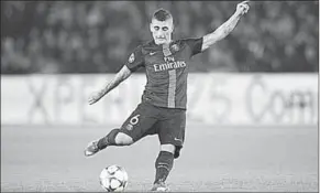  ??  ?? Marco Verratti heeft aan sportief directeur Antero Henrique laten weten dat hij getransfer­eerd wil worden naar een andere club. (Foto: VZ)