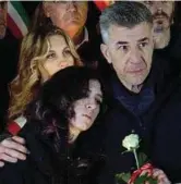  ?? ?? Famiglia Elena Cecchetin, sorella di Giulia con il padre