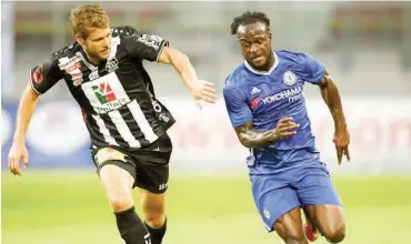  ??  ?? Victor Moses in action for Chelsea in a preseason match