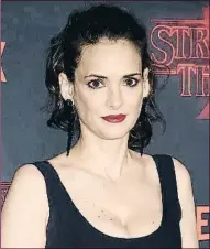  ?? JEFFREY MAYER / GETTY ?? El robatori de Winona Ryder gairebé l’enterra