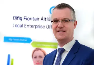  ??  ?? Thomas McEvoy, Head of Enterprise in Louth.