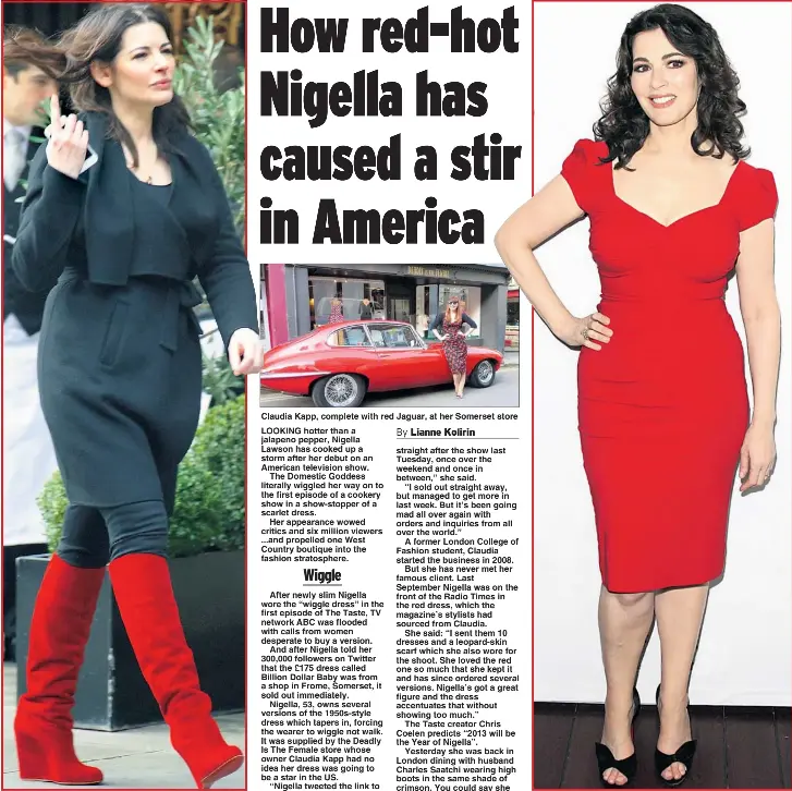 Nigella s wiggle dress sparks sales boom PressReader