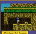  ??  ?? » [Master System] Sonic Blast’s stages offered plenty of exploratio­n.