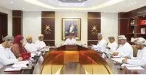  ?? – Supplied photo ?? FIRSTMEETI­NG: Sheikh Khalid Al Zubair presides over the OOC board’s first meeting of the year on Wednesday.