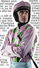  ??  ?? zRuby Walsh is an ambassador for Paddy Power.