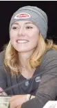  ?? ANSA ?? Mikaela Shiffrin, 20 anni