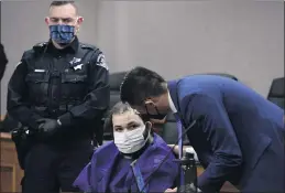  ?? HELEN H. RICHARDSON/THE DENVER POST ?? Ahmad Al Aliwi Alissa, 21, appears before Boulder District Court Judge Thomas Mulvahill at the Boulder County Justice Center in Boulder, Colo. on Thursday.