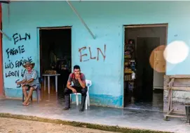  ?? FOTO JULIO CÉSAR HERRERA ?? En la región de Catatumbo, Norte de Santander (Foto) también hay fuerte presencia del Eln.