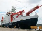  ?? Associated Press ?? ■ the German Arctic research vessel Polarstern carried scientists on a year-long internatio­nal effort to study the high Arctic.