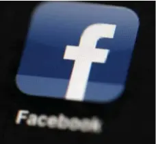  ?? MATT ROURKE/THE ASSOCIATED PRESS FILE PHOTO ?? Facebook wants more families, friends and profession­als to create and watch content online. The company is also creating video features for Messenger and WhatsApp, both of which have more than 1 billion users.