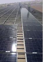  ??  ?? Scan completed the largest single-rooftop solar photovolta­ic plant project throughout the Middle East, installing 9,000 solar panels across a 38,000 square metre area