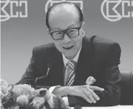  ?? ANTHONY WALLACE / AFP / GETTY IMAGES FILES ?? Hong Kong’s Li Ka-Shing, 88, has boosted his investment in Canadian uranium explorer NexGen Energy.