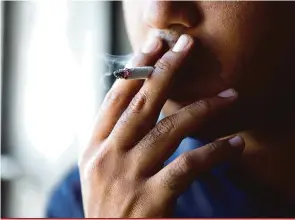  ?? Shuttersto­ck ?? Para Advocacia Geral da União, o aditivo de sabor facilita a iniciação do vício em cigarro e o Estado tem o dever de proteger a população