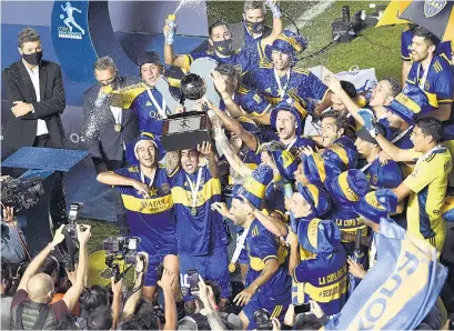  ?? I Fotobaires ?? La consagraci­ón de Boca en la Copa Diego Maradona.