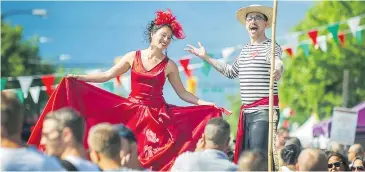  ??  ?? Italian Day on the Drive — For the ninth year in a row, Italian Day in Vancouver will show its green, white and red colours proudly in a 14-block vibrant celebratio­n featuring more than 120 street participan­ts, lifestyle attraction­s and activities. •...