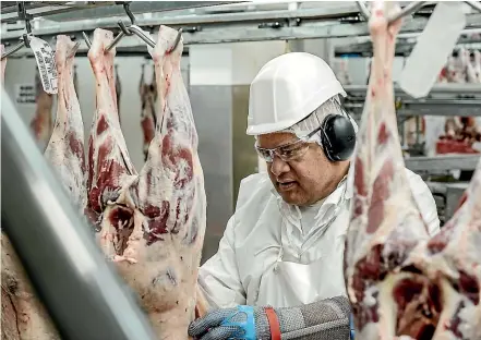  ?? ?? More than 25,000 people work across a wide range of jobs in New Zealand’s meat processing industry.