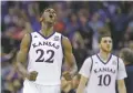  ?? AP FILE PHOTO ?? Kansas is ranked No. 1 in the Associated Press preseason Top 25 poll released Monday.