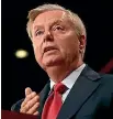  ??  ?? Lindsey Graham says Donald Trump told him that ‘‘there will be a war with North Korea’’ if it continues to try to hit America with an ICBM.