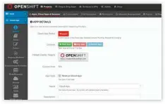  ??  ?? Mit der neuen OpenShift-OnlineVers­ion sollen Entwickler einfacher Cloud-Anwendunge­n entwickeln können.