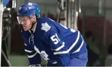  ?? DARREN CALABRESE/THE CANADIAN PRESS ?? After a disappoint­ing season, defenceman Jake Gardiner must improve on passes out of zone and puck movement through neutral zone.