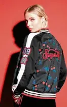  ??  ?? Chinese New Year bomber jacket