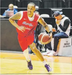  ?? FIBA / José Santana ?? A DEBUTAR. El ex NBA Shabazz Napier debutará con Puerto Rico en la noche de hoy.