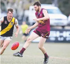  ??  ?? The return of Jesse Derrick (right) proved crucial for the Lions on Saturday.