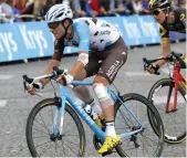  ??  ?? Pierre has successful­ly come back from his injury at the Tour de France