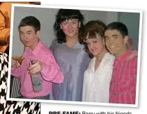  ?? ?? PRE-FAME: Barry with his friends at the Belvedere Youth Club in Dublin where he first got a taste for acting