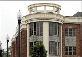  ?? NEWS-HERALD FILE ?? Morley Library has begun phase two of its reopening process.