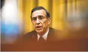  ?? ALEX WONG GETTY IMAGES ?? Rep. Darrell Issa held numerous hearings into the 2012 attack on the U.S. Consulate in Benghazi, Libya.