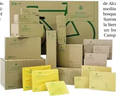  ?? ?? Los paquetes y sobres de los envíos ya son de cartón 100% reciclado