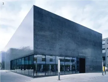  ??  ?? 3 3 The Kunstmuseu­m Liechtenst­ein is the state museum of modern and contempora­ry art in Vaduz