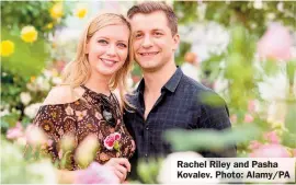  ??  ?? Rachel Riley and Pasha Kovalev. Photo: Alamy/PA