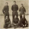  ??  ?? RIGHT: Paterson (rear centre) had been nicknamed ‘The Big Canadian’ for obvious reasons. From the moment of his capture (here shown at Italy’s Sulmona POW camp, November 1941) Paterson never ceased his efforts to break out