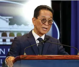  ?? YANCY LIM / PRESIDENTI­AL PHOTO ?? Presidenti­al Spokespers­on Salvador Panelo.